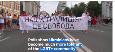 Ukraine’s same-sex marriage campaign: ‘Russia is homophobic; we want to be different’ Ukraine’s same-sex marriage campaign: ‘Russia is homophobic; we want to be different’